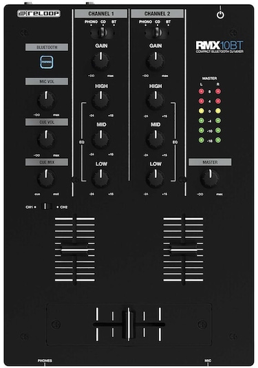 Rmx-10 Bt Compact Bluetooth Dj Mixer