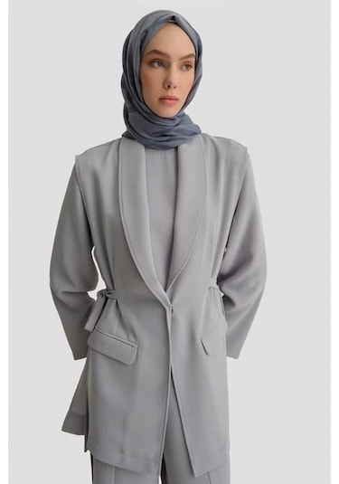 Armine Yelekli Takım 25y6000 Gri Gri