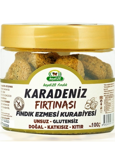 Fındık Ezmesi Kurabiyesi 100 G