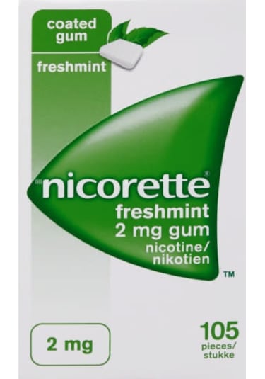 Nicorette Freshmint Naneli Sakız 2mg 105 Adet