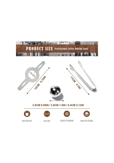 Suntek Kahve Buz Topu Rafı Kolay Temizlenebilir Soğutma 1-top