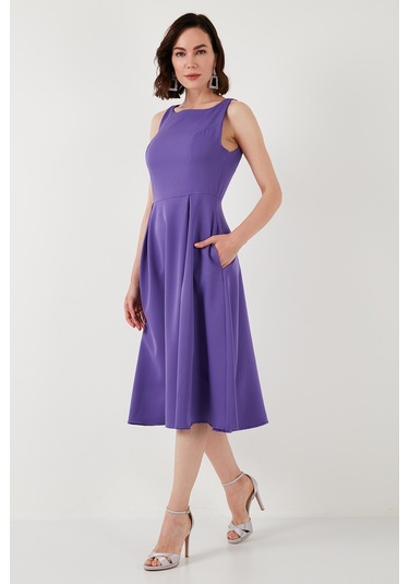 Lela Bayan Elbise 6051963 Eflatun Eflatun