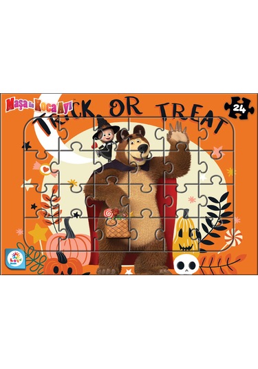 Maşa İle Koca Ayı Frame Puzzle Seti