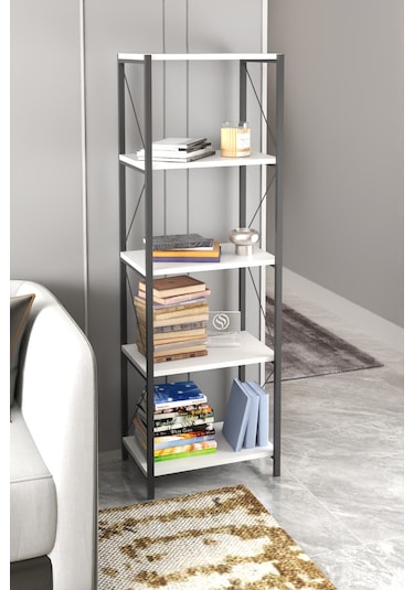 150cm Arşiv Dosya Doküman Rafı Ofis Dolabı Beyaz