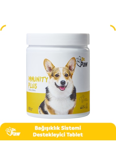 Dr. Paw Immunity Plus Küçük Irk Köpek Immün ve Enerji Desteği 90 G
