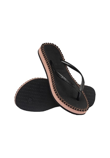 Havaianas Slım Flatform Loop Platform Kadın Parmak Arası Terlik 4149928 0090 Siyah