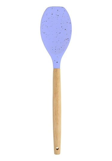 Nehir Angela Blue Ahşap Silikon 12 Parça Servis Takımı