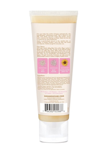 Shea Moisture Baby Yulaf Sütü ve Pirinç Suyu Çok Amaçlı Bebek Bal