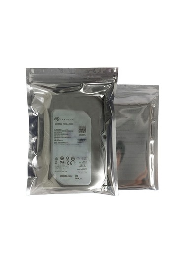 Sones 100 Adet/paket 30x45cm Anti-statik Koruma Çantası Sabit Disk Yalıtım Çantası Elektronik Plastik Anakart Paketleme Çantası Diğer