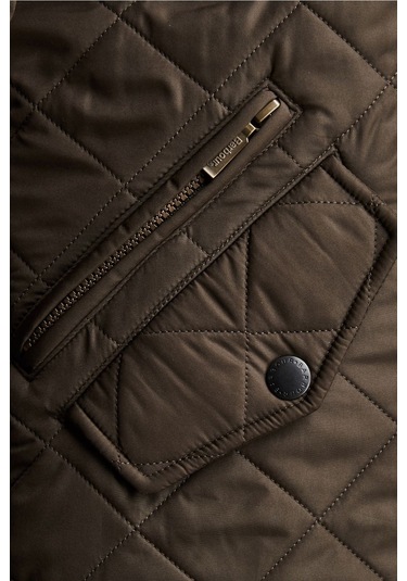 Barbour Powell Polar Kapitone Ceket Ol51 Olive(487745945) Yeşil