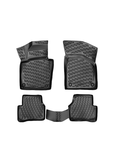 Vw Tiguan 3d Havuzlu Paspas 2007 - 2014 Arası Uyumlu Caraks