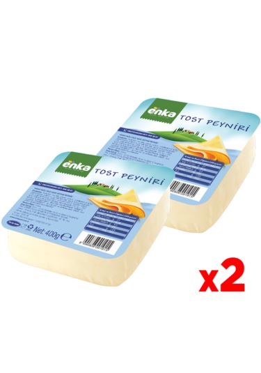 Enka Gurme Tost Tipi Peynir Eritme Yarım Yağlı - 2'li - 400 G