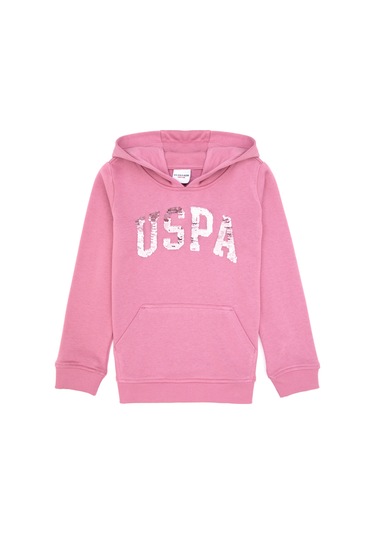 U.s. Polo Assn. Kız Çocuk Koyu Pembe Sweatshirt 50314312-vr167 Koyu Pembe