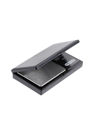 Professional Hassas Terazi 500 Gram Kapasiteli 0.1 Hassasiyetli Dijital Kapaklı Tartı 4741