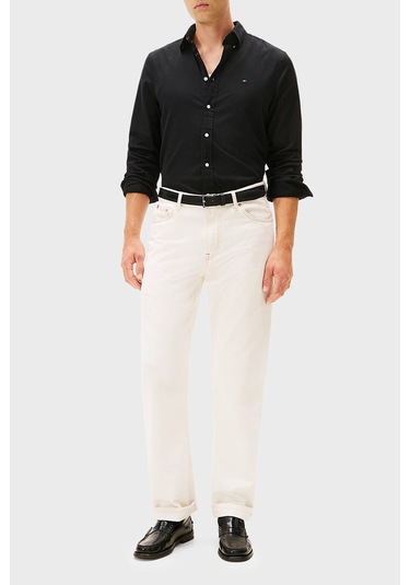 Tommy Hilfiger Erkek Gömlek Mw0mw40469 Bds Siyah Siyah