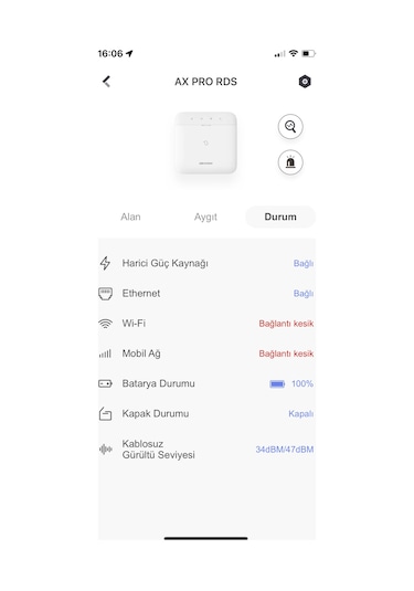 Hıkvısıon Kablosuz Alarm Seti