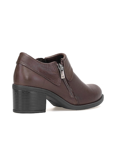 Mammamia D25ka-3725 Kadın Hakiki Deri Klasik Topuklu Ayakkabı Kahverengi Kahverengi