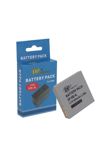 Canon Ixus Digital 30 40 50 55 60 65 70 75 için Dp Nb4L Batarya