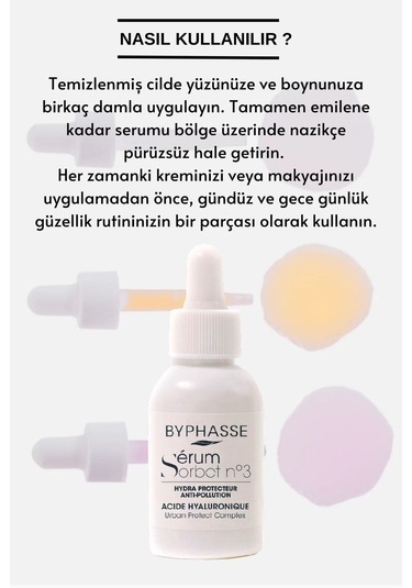 Byphasse Kirliliğe Karşı Koruyucu Serum Şerbeti 50 ML