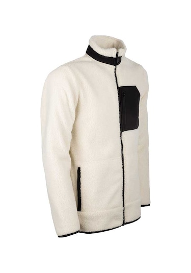 Vav Wear Outdoor Erkek Polar Üst Woly01 Beyaz