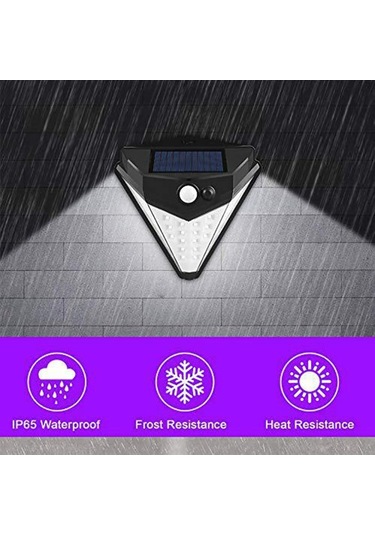 Cbtx Su Geçirmez Güneş Enerjisi Işığı 36 - Led İnsan Vücudu İndüksiyon Lambası Peyzaj Bahçe Duvar Lambası Diğer