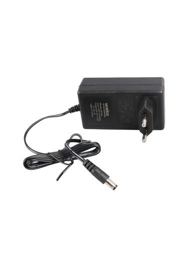 Weko 8.4 Volt 2 Amper 5.5x2.5mm Uçlu Priz Tip Kırmızı Yeşil Ledli Yerli Üretim Akü Şarj Adaptörü Cihazı
