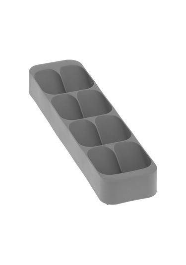 Mutfak İçin Gri Baharat Kavanozu Rafı, Mutfak Saklama Tutucusu, Ev İçin Baharat Kavanozu Saklama Rafı -