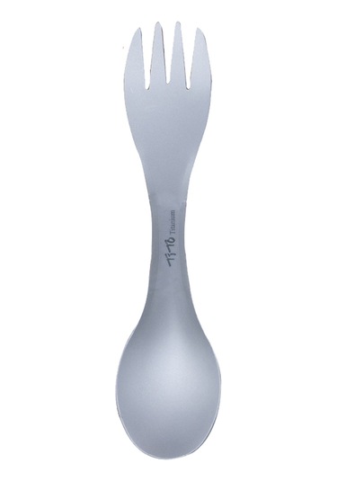 Gajeena Titanyum Materyal 16.5 Cm Çift Kullanımlı Çatal-kaşık 16 G, Renk Seçenekli Çok Renkli