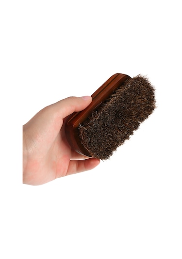 Wezone Ahşap Kolu At Kılıfı Sakal Fırçası - Ev Ve Seyahat İçin Dergi, Bakım Ve Masaj