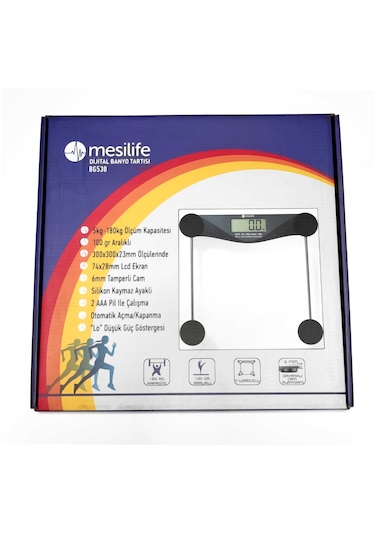 Mesilife BG-530 Dijital Cam Baskül