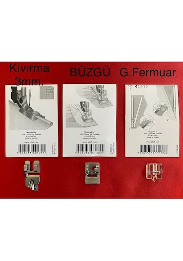 Pfaff Ayak Seti 3'lü