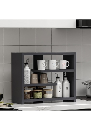 Gupse Raf Atlantik Çam - Antrasit Antrasit