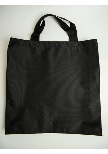 Dovgy Shop Baskısız Kumaş Shopper Çanta 434435538 Siyah