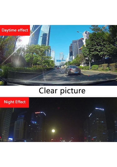 Tenfowee Araba İçi Ve Ön Kameralı Dvr - 1080p Hd Görüntü, İki Dil Desteği, 170 Görüş Açısı, Park Monitörü, 3.0" Ips Ekran