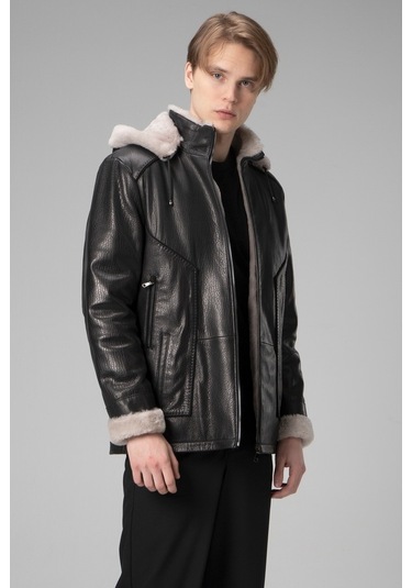 Dericlub E2218 Jumbo Içi Kürklü Kapüşonlu Gerçek Deri Erkek Kaban Siyah (556307811) Siyah Dericlub E2218 Jumbo Içi Kürklü Kapüşonlu Gerçek Deri Erkek Kaban Siyah (556307811) Siyah