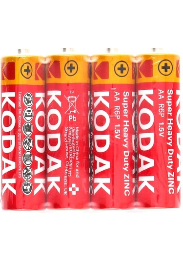Emh Store Kodak Aa Pil Super Heavy Duty Çinko Karbon Kalem Pil 60 Adet