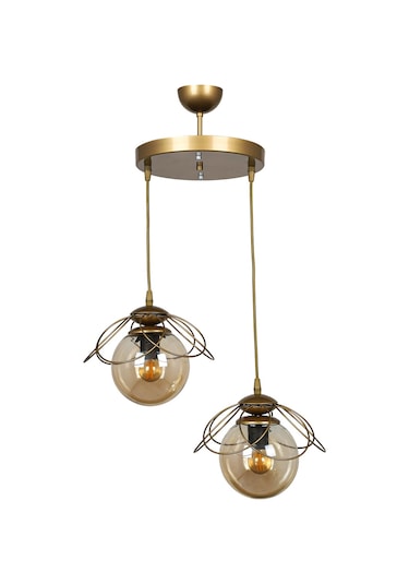 Begüsa Alaca 2 Li Avize Eskitme Bal Cam Eskitme - Bal