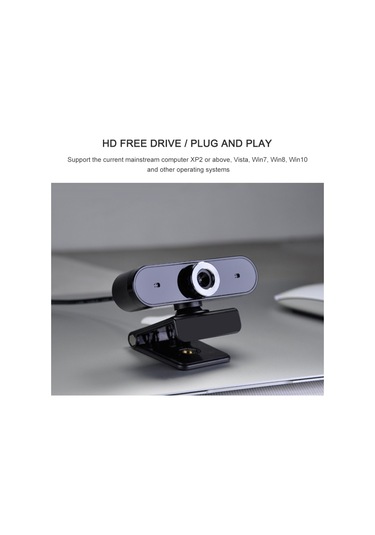 Web Kamerası Mikrofonlu Web Kamerası Usb Görüntülü Arama Bilgisayar Çevre Birimi Kamera