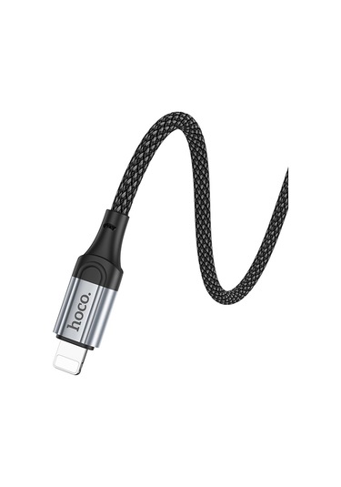 Hoco X102 Usb - 8 Pin Taze 2.4a Şarj Veri Kablosu, Uzunluk: 1m Siyah