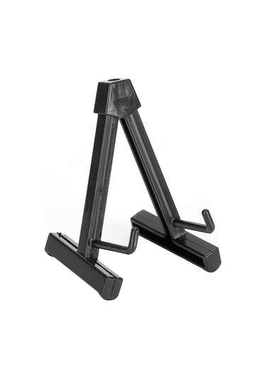 Vkemall 10 Cm Ahşap Pembe Mini Gitar Dekorasyonu - Ornament, Koleksiyon Eşyası Ve Hediye Seti Stand + Kutusu İçerir