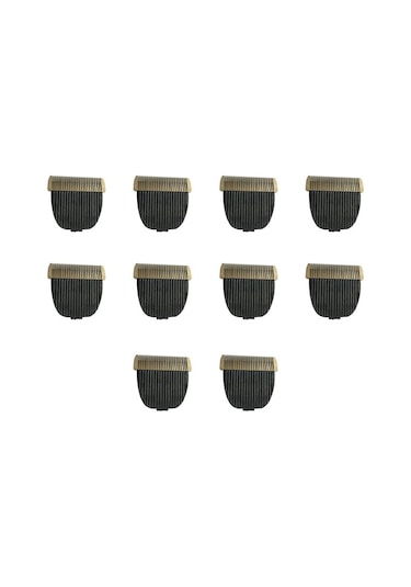 Agoodshop 10x Bıçak Nozulları Evcil Hayvan Kırkma Makinesi Bıçak Çelik Kesici Köpek Saç Düzeltici Yedek