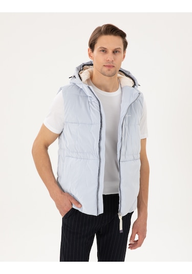 Pierre Cardin Erkek Açık Mavi Mont Yelek 50293233-vr003 Açık Mavi