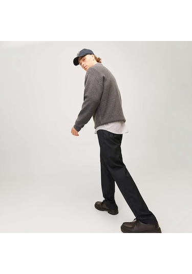 Jack & Jones Stkane Edwin Erkek Siyah Pantolon 12268303-b Siyah
