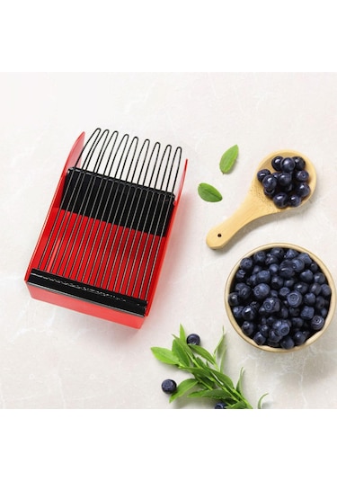 Suntek Lingonberries Için Metal Taraklı Kırmızı Meyve