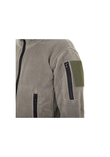 Askeri Taktik Polar Mont - Hırka Açık Haki Antrasit Asker Poları Yeşil