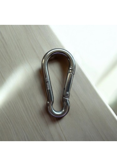 Karabina 10 Mm 316ss Paslanmaz Krom