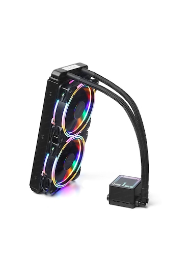 Dark AquaForce W246 240mm 2x12cm FRGB LED Fan + Pompa DKCCW246