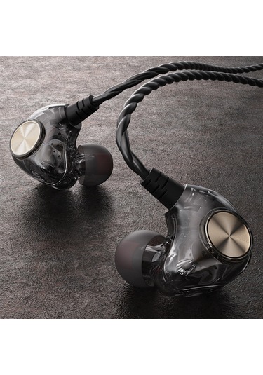 Mufunye Spor İçin K1 Kulak İçi Kulaklık: Hi-fi Ses, Derin Bas, Type-c Bağlantı, Mikrofonlu Siyah K1