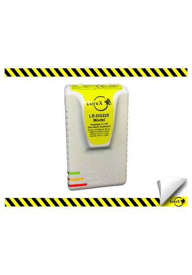 Lorex 12v/24v Tekne Karavan Gaz Alarm Dedektörü