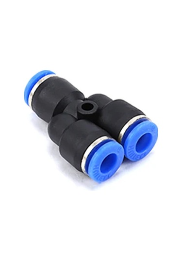 Unicomlifeerp Pneumatik Tüp Bağlantı Parçası, Hızlı Hava Ve Su Hortumu Bağlantısı, Od 4-12mm, Çoklu Tip Black 3/4"